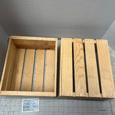 Wooden Storage Crates