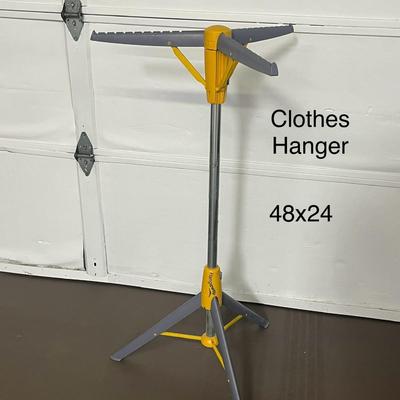 Hangaway Hang And Store Portable Compact Collapsible Hanger Clothes Stand
