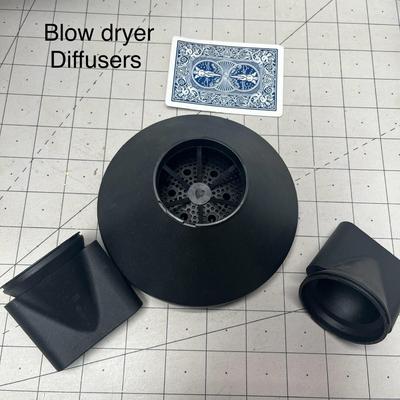 Blow Dryer Diffusers With Vent Cover Hole & Toilet Cleaner