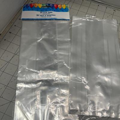 Studio His & Hers Treat Sack Bags 50 Count Made With Love 4.5" Please Read