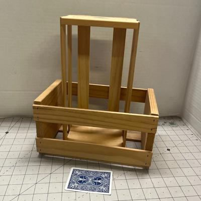 Natural Pine And Napa Valley Wooden Storage Box