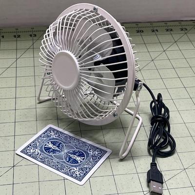 Usb Powered Adjustable Head Personal Desk Fan