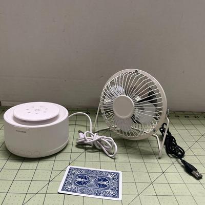 Usb Powered Adjustable Head Personal Desk Fan