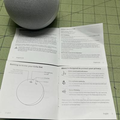 Echo Dot Wireless Bluetooth Alexa Enabled Smart Speaker