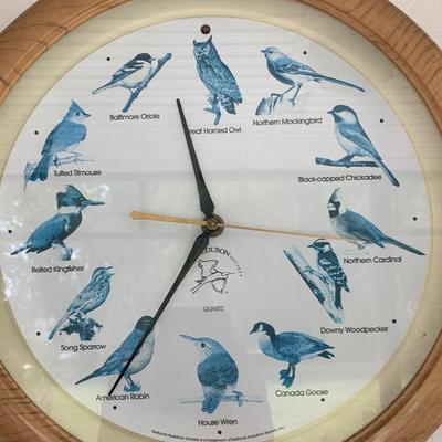 Bird Clock Audabaun Society