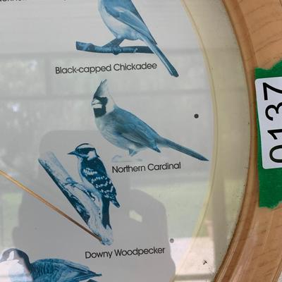 Bird Clock Audabaun Society