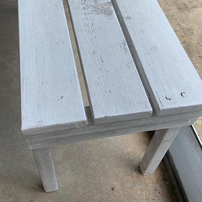 PAIR Porch Benches / Plant Stands