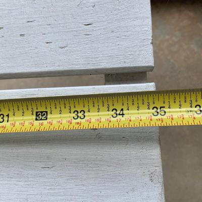 PAIR Porch Benches / Plant Stands