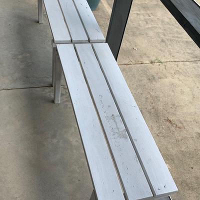 PAIR Porch Benches / Plant Stands