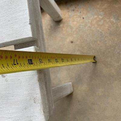 PAIR Porch Benches / Plant Stands