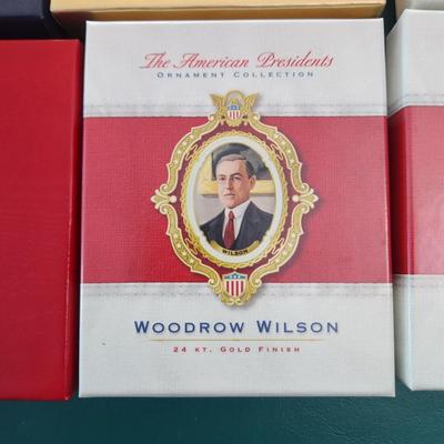 Mixed Lot of 11 White House ,Presidents Library of Congress Christmas Ornaments