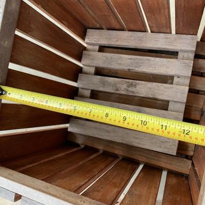 PAIR Outdoor Planter Wood Boxes