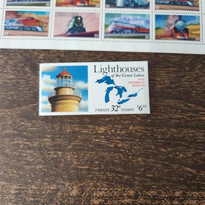 Large lot of U.S. Postage Stamps Sheets Collection