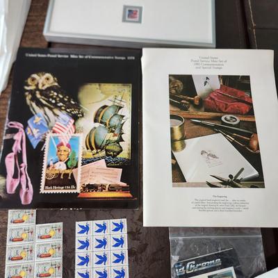 Large lot of U.S. Postage Stamps Sheets Collection