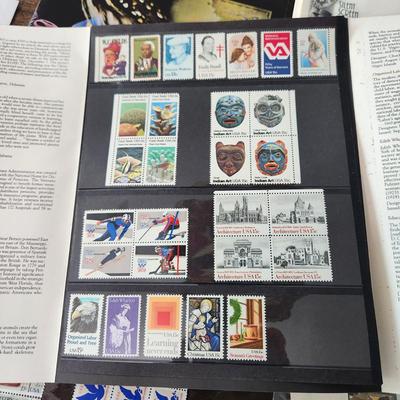 Large lot of U.S. Postage Stamps Sheets Collection