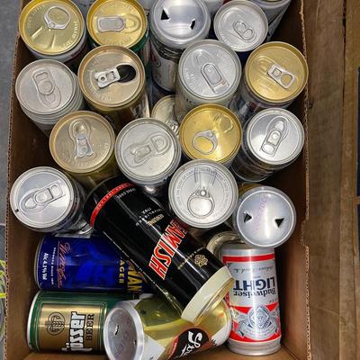 Vintage Beer Can Collection
