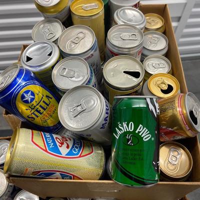 Vintage Beer Can Collection