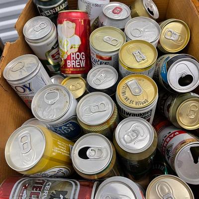 Vintage Beer Can Collection