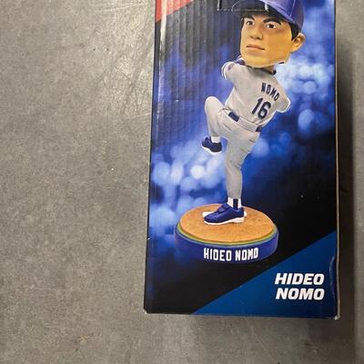 Vintage 1998 Hideo NOMO, Los Angeles Dodgers #16, MLB Headliners, 3"