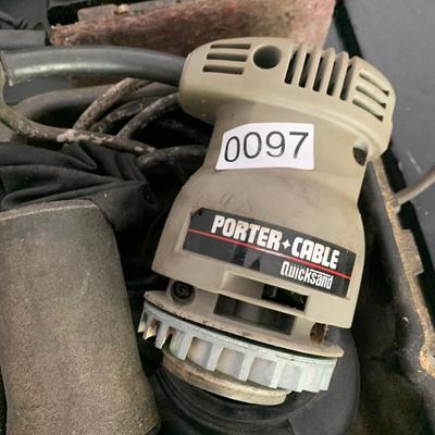 Power Sanders Lot Porter Cable Black & Decker +
