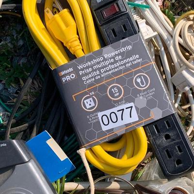 Indoor Extension Cords Lot
