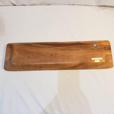 Handcrafted Wooden Serving Trays, Baskets and More (LR-KD)