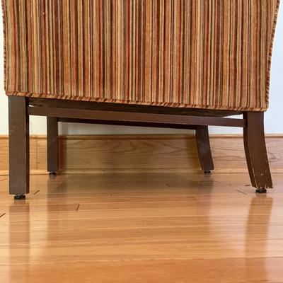 Striped Velvet Chair by Heirloom (LLR-DZ)