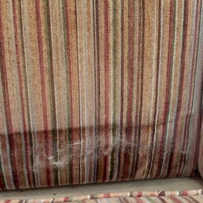Striped Velvet Chair by Heirloom (LLR-DZ)