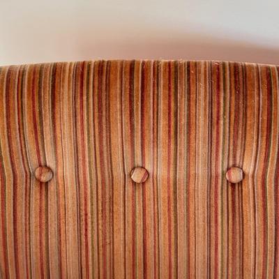 Striped Velvet Chair by Heirloom (LLR-DZ)
