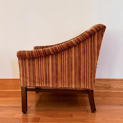 Striped Velvet Chair by Heirloom (LLR-DZ)