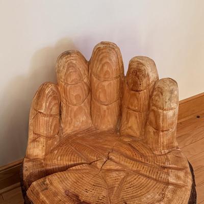 Two Hand-Carved Wooden Chairs, Custom-Built & Locally Made (LLR-DZ)