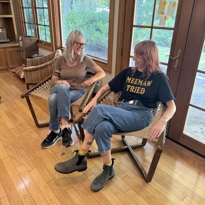 Mid Century Sling Hammock Chairs by Twin Oaks Hammocks (LLR-DZ)