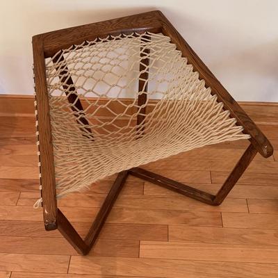 Mid Century Sling Hammock Chairs by Twin Oaks Hammocks (LLR-DZ)