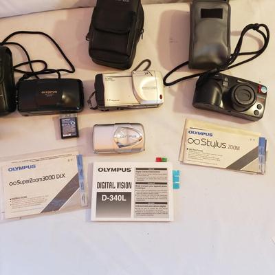 Four Olympus Cameras (LR-KD)