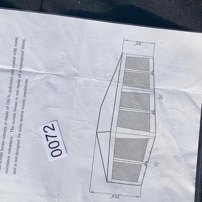20’ x 12’ Tent w/ Storage Bag