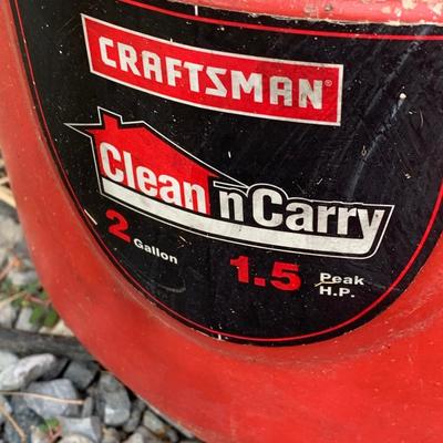 2 Gallon Shop Vac + Dirt Devil Vacuums