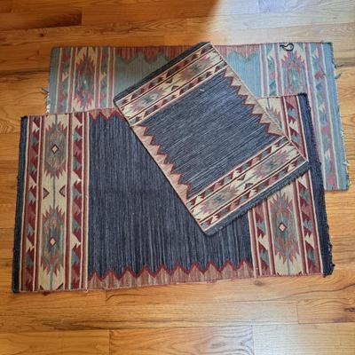 Woven Aztec Style Rugs (P-DZ)