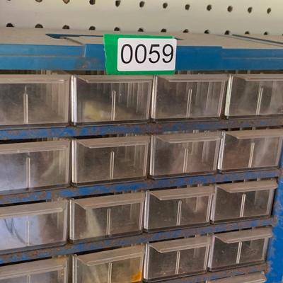 Hardware w/ Storage Bins Lot