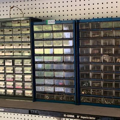 Hardware w/ Storage Bins Lot