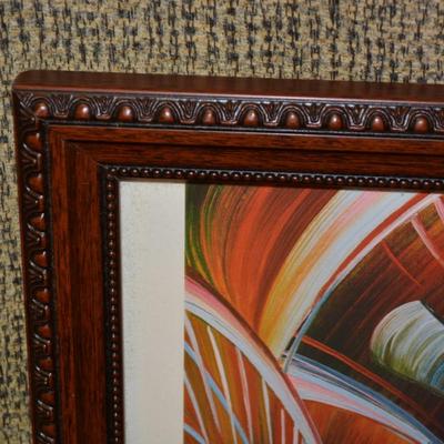 Framed ‘Big Band’ Everybody Dance Shenandoah 1982 Print 553/700