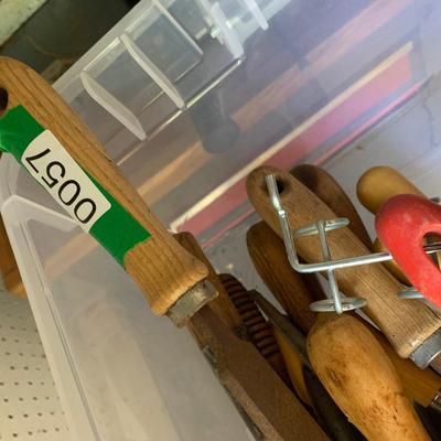 Woodworking Files Lot