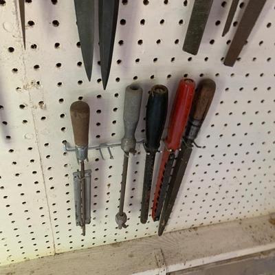 Woodworking Files Lot
