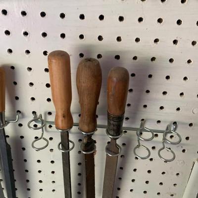 Woodworking Files Lot
