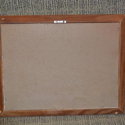 Set of 2 Vintage Framed Williamsburg, VA Prints 18.25”x14.25”