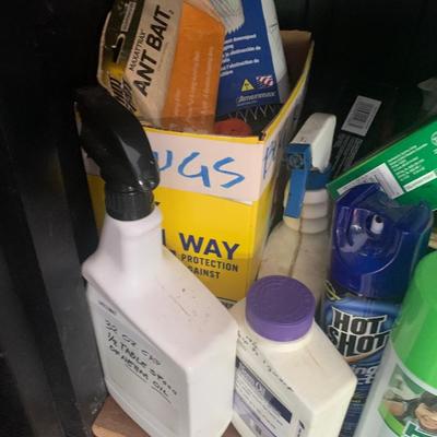 Utility Shelf with Contents