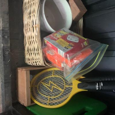 Utility Shelf with Contents