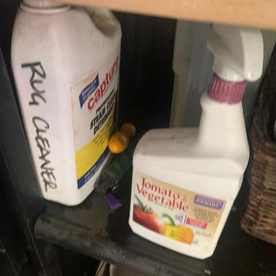 Utility Shelf with Contents