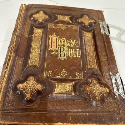 Large Antique Bible #1