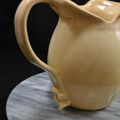 Lovely Hand Thrown Pitcher 7”
