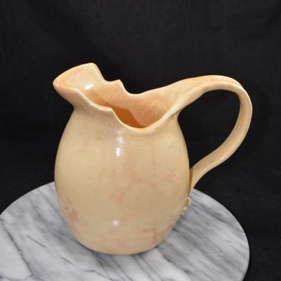 Lovely Hand Thrown Pitcher 7”